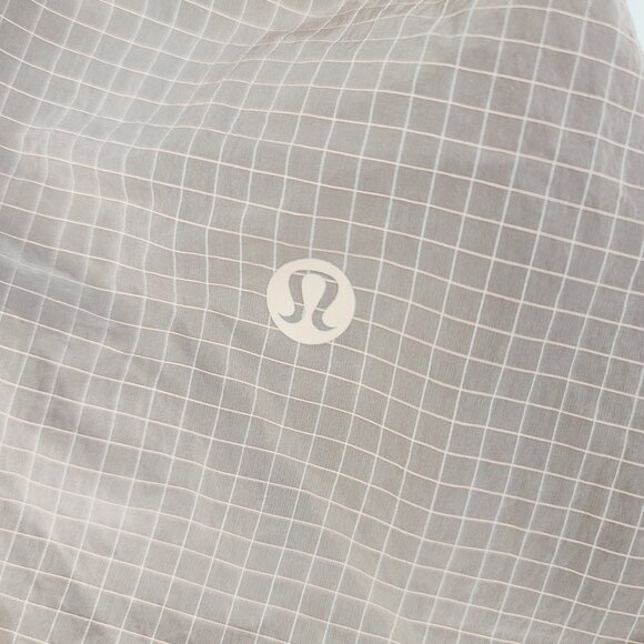 Lululemon Women's Brown Cinch-Back Half Zip Crop Pullover Hiking Jacket Size 4 - Picture 5 of 8